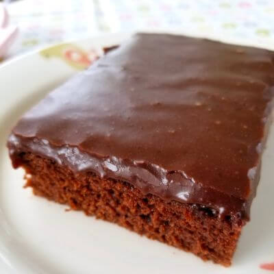 Chocolate sheet cake