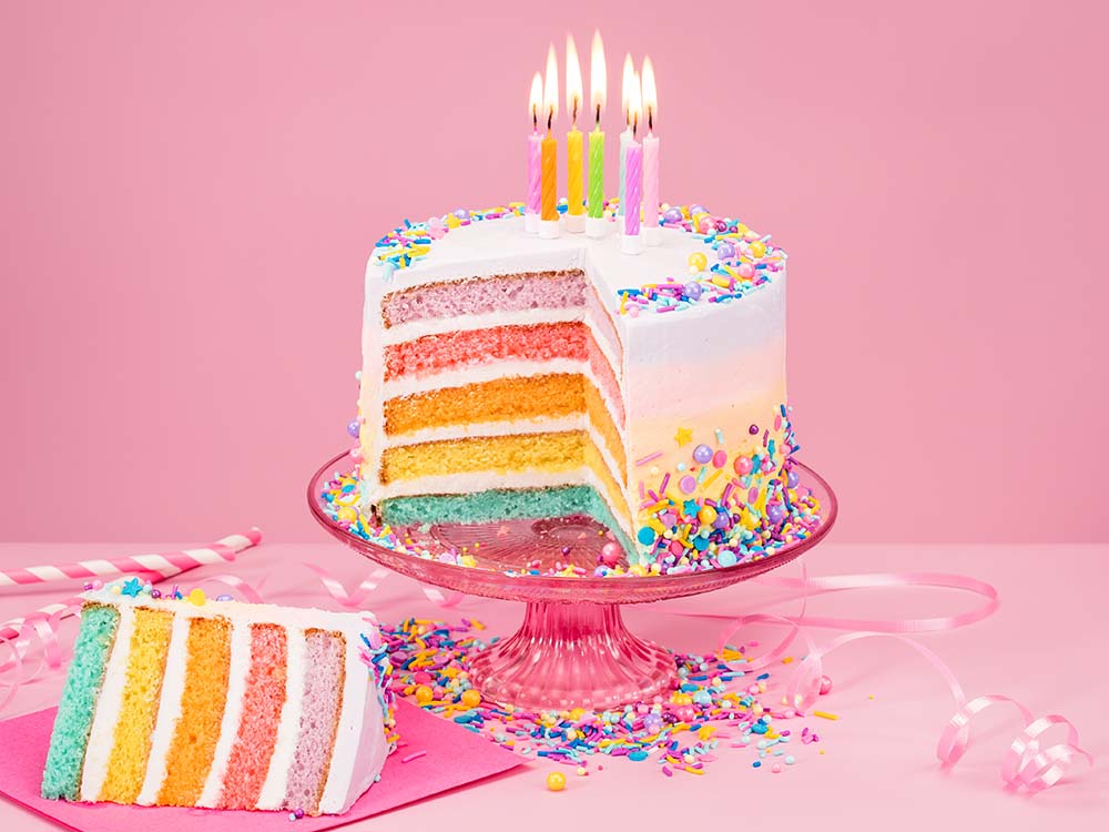 Birthday cake recipes