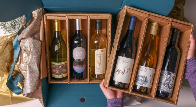 Our 6 bottle wine box